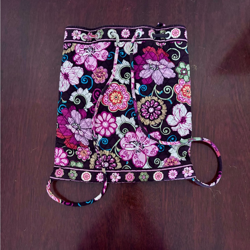 Vera Bradley Retired Mod Pink Floral Back Pack